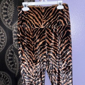 Velvet tiger pants 🐅❤️